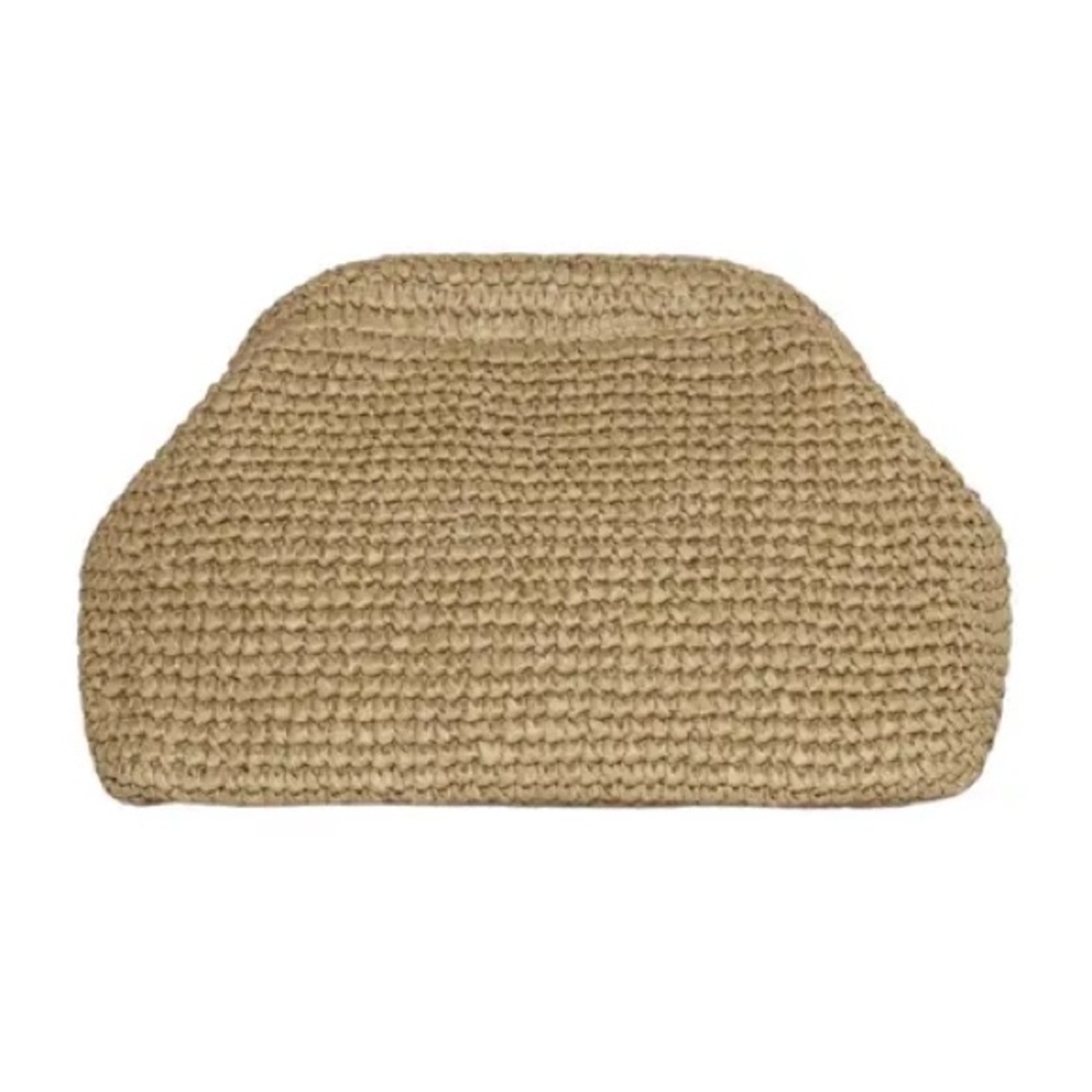 COS Natural Woven Handbag